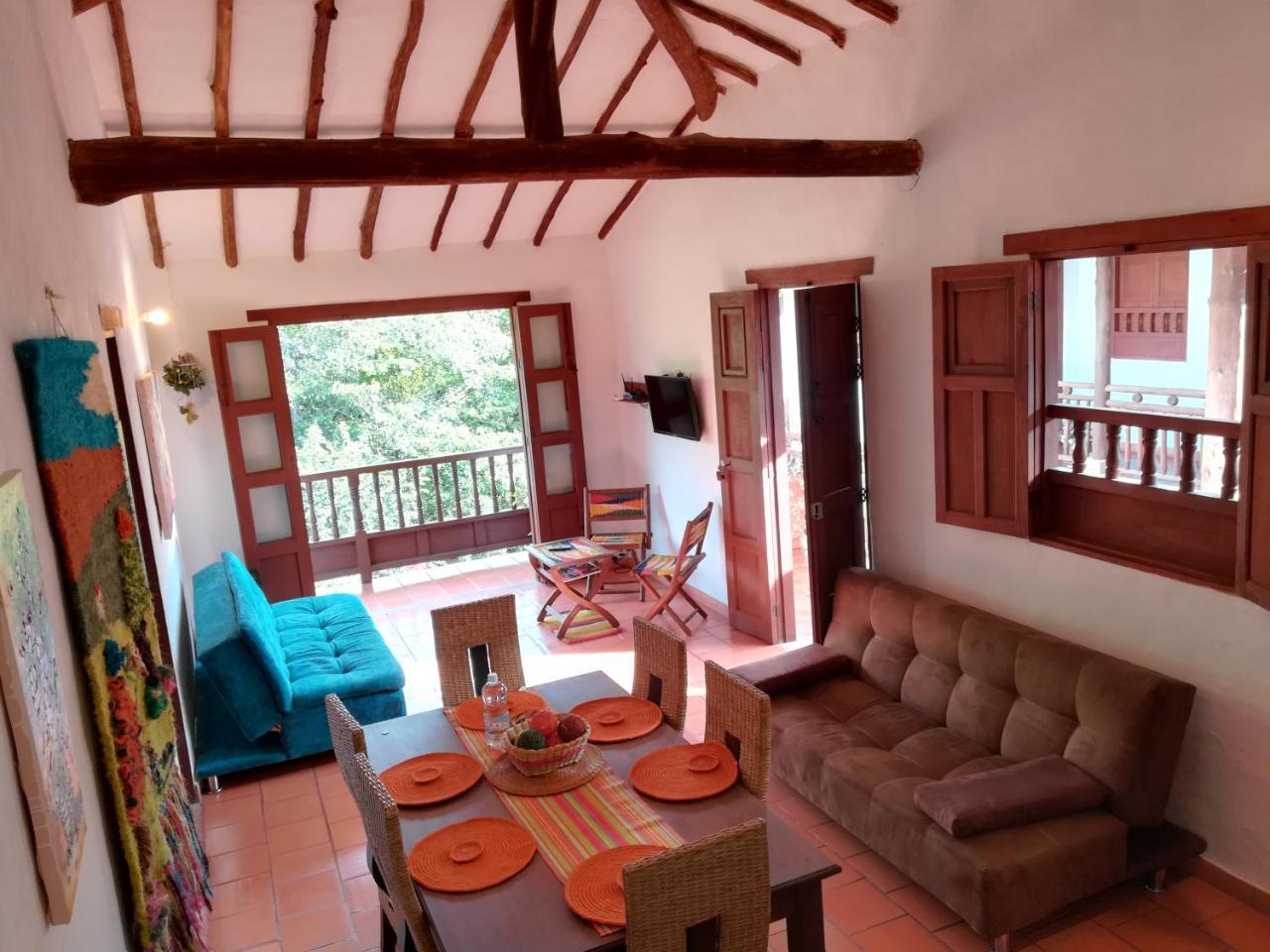 Appartamento Casona El Retiro Barichara Esterno foto