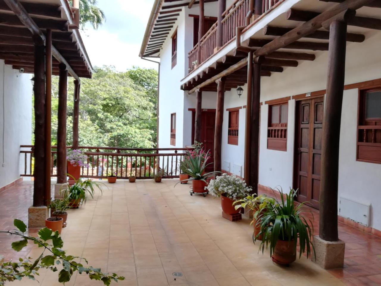 Appartamento Casona El Retiro Barichara Esterno foto
