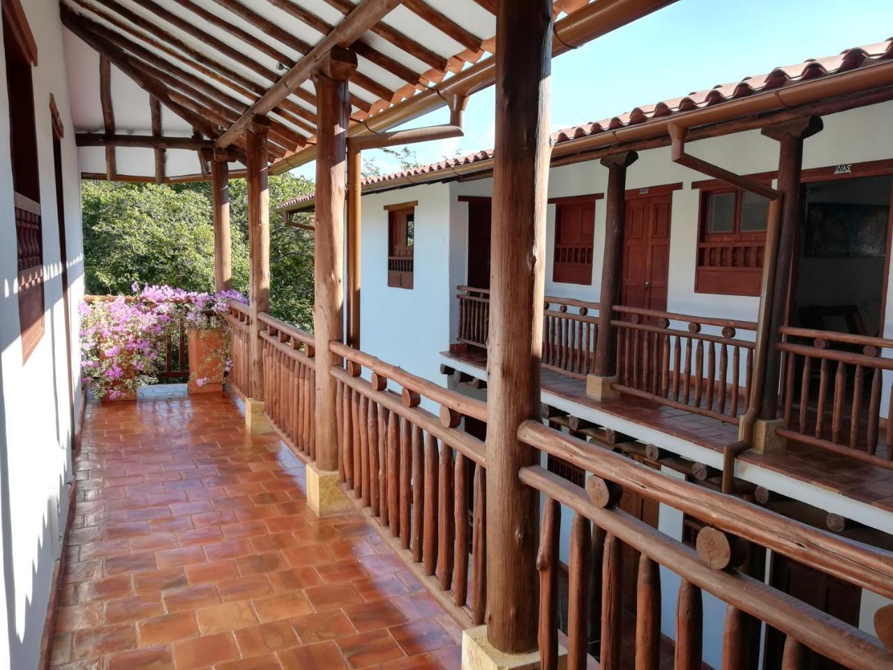 Appartamento Casona El Retiro Barichara Esterno foto