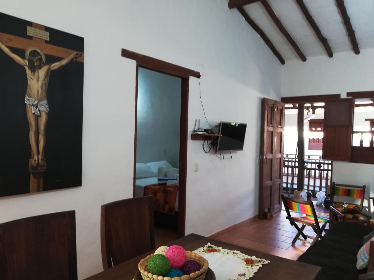 Appartamento Casona El Retiro Barichara Esterno foto